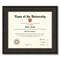 ArtToFrames 20x24 inch Diploma Frame - Framed with Black and Gold Mats, Comes with Regular Acrylic and Sawtooth Hanger for Wall Hanging (D-20x24)